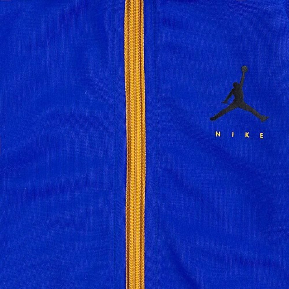 Nike Air Jordan Baby Boy 2-Piece Jumpman Tricot Tracksuit Set Racer Blue 6Months - Picture 9 of 10
